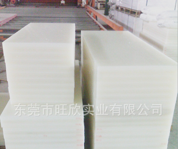 廠價供應PP板沖床膠、白色塑料斬板、尼龍橡塑裁切板